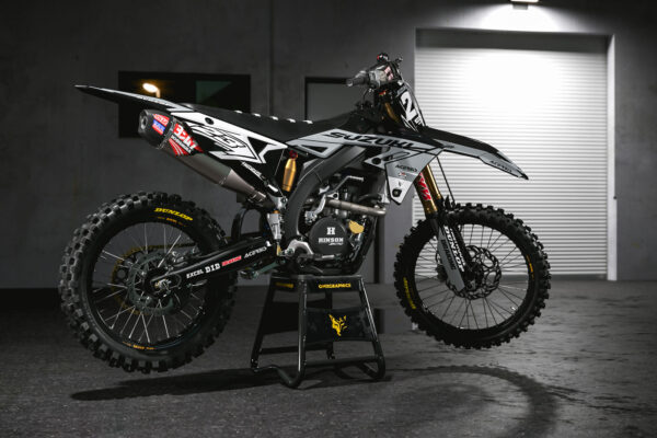 Kit déco motocross Suzuki - Bandit - Gris Promo