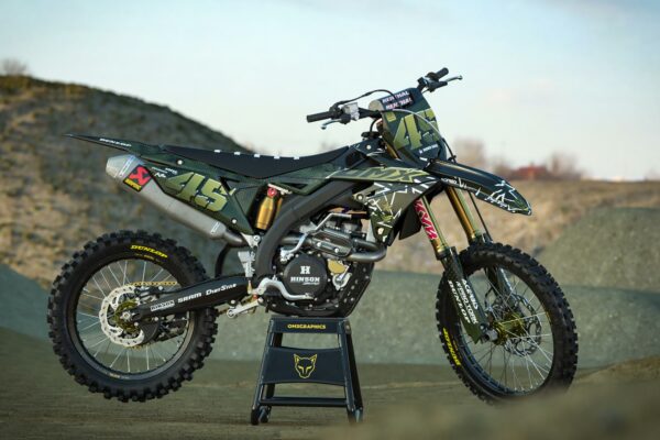 Kit déco motocross Suzuki - Battalion Promo