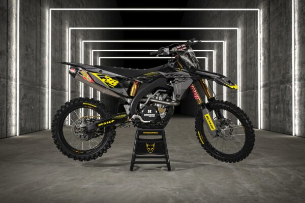 Kit déco motocross Suzuki - Blast - Gris Promo