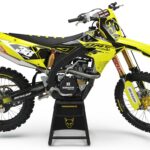 Kit déco motocross Suzuki - Blast - Jaune