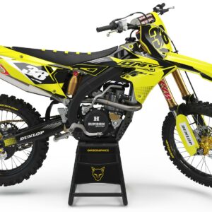 Kit déco motocross Suzuki - Blast - Jaune