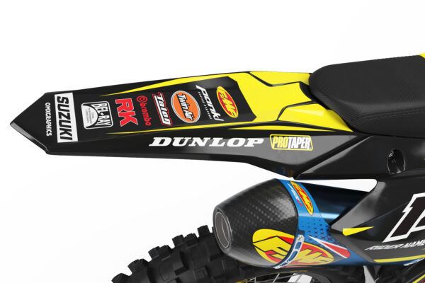 Kit déco motocross Suzuki - Bold - Jaune 3