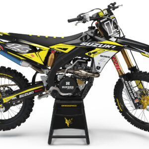 Kit déco motocross Suzuki - Bold - Jaune