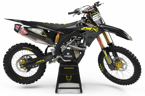 Kit déco motocross Suzuki - Carbon