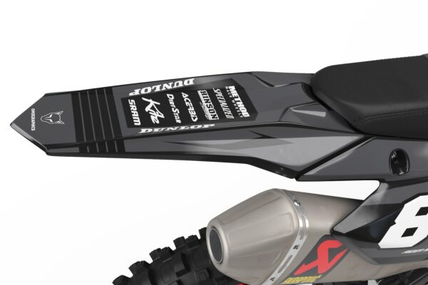 Kit déco motocross Suzuki - Charge - Noir 3