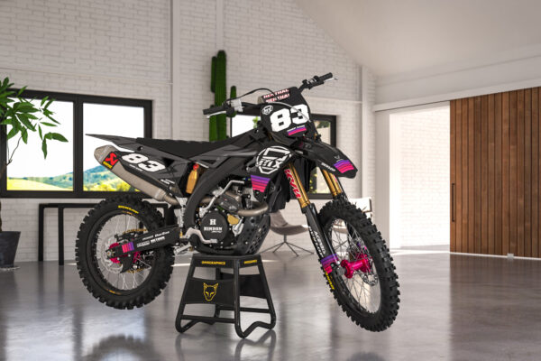 Kit déco motocross Suzuki - Charge Promo