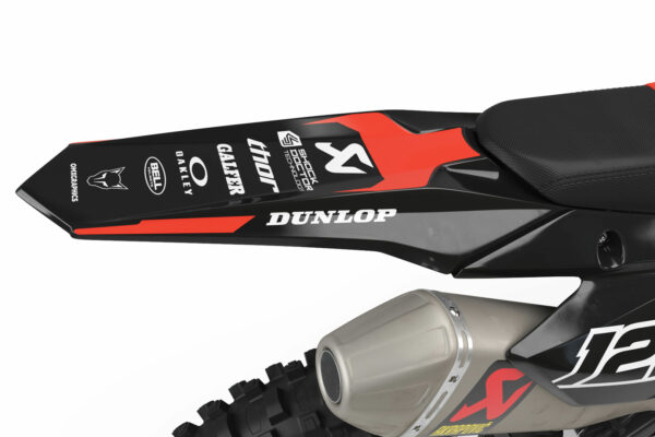 Kit déco motocross Suzuki - Chimera - Rouge 3