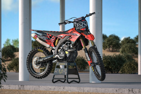 Kit déco motocross Suzuki - Chimera - Rouge Promo