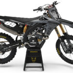Kit déco motocross Suzuki - Comet - Gris