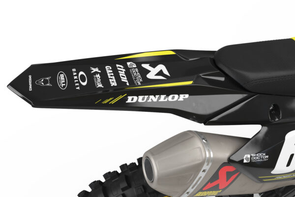 Kit déco motocross Suzuki - Comet - Jaune 3