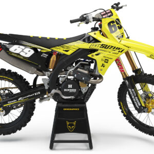 Kit déco motocross Suzuki - Comet - Jaune