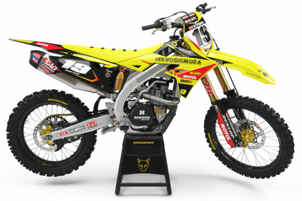 Kit déco motocross Suzuki - Competition