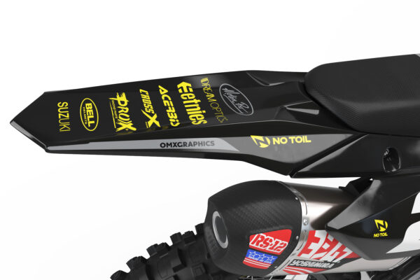 Kit déco motocross Suzuki - Corsa - Gris 3