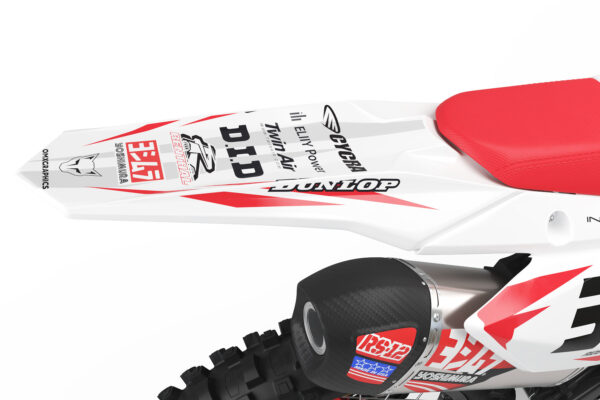 Kit déco motocross Suzuki - Creed - Rouge 3