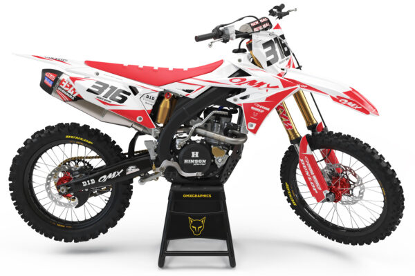 Kit déco motocross Suzuki - Creed - Rouge