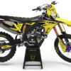 Kit déco motocross Suzuki - Enigma - Jaune