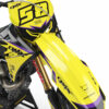 Kit déco motocross Suzuki - Enigma - Jaune 2