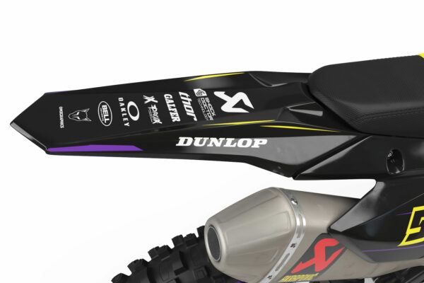 Kit déco motocross Suzuki - Enigma - Jaune 3