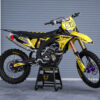Kit déco motocross Suzuki - Enigma - Jaune Promo