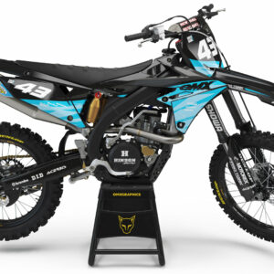 Kit déco motocross Suzuki - Frost - Bleu