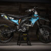 Kit déco motocross Suzuki - Frost - Bleu Promo