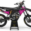 Kit déco motocross Suzuki - Frost - Rose