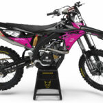 Kit déco motocross Suzuki - Frost - Rose