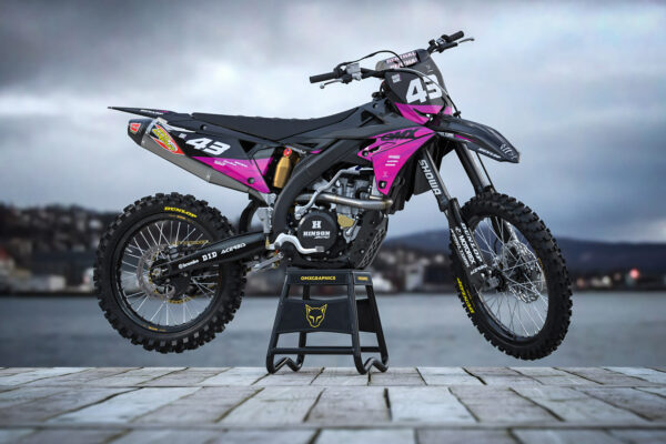 Kit déco motocross Suzuki - Frost - Rose Promo