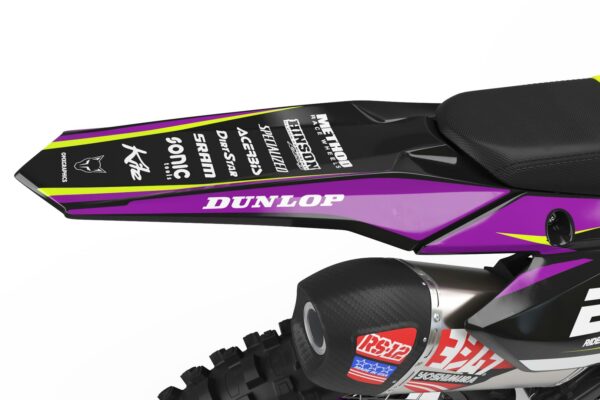 Kit déco motocross Suzuki - Fury - Violet 3