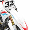 Kit déco motocross Suzuki - Glitch - Rouge Bleu 2
