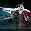 Kit déco motocross Suzuki - Glitch - Rouge Bleu Promo