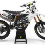 Kit déco motocross Suzuki - Hangout - Gris