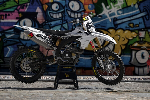 Kit déco motocross Suzuki - Hangout - Gris Promo