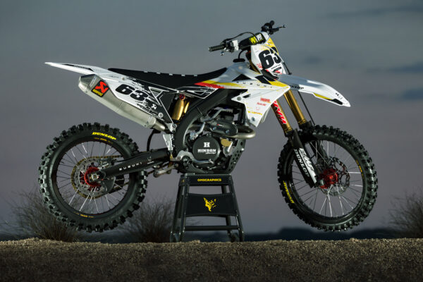 Kit déco motocross Suzuki - Hangout Promo