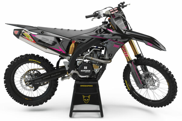 Kit déco motocross Suzuki - Holeshot - Gris