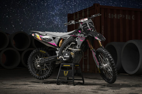 Kit déco motocross Suzuki - Holeshot - Gris Promo