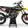 Kit déco motocross Suzuki - Instinct - Jaune