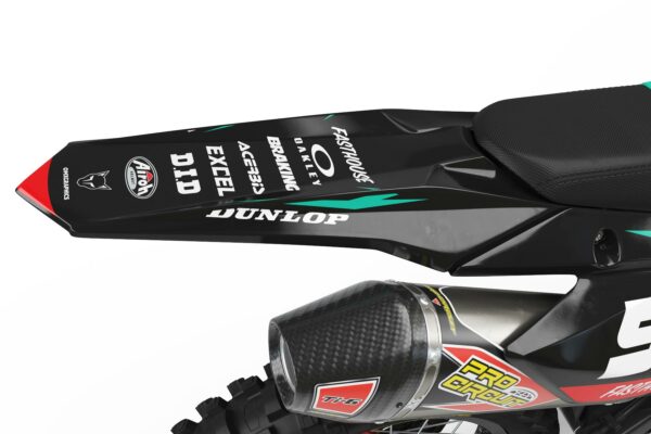 Kit déco motocross Suzuki - Instinct - Jaune 3