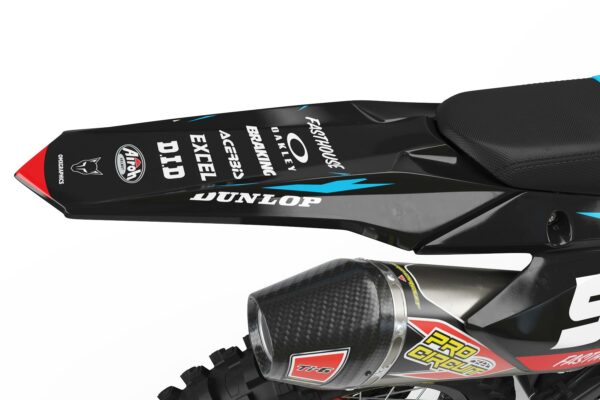 Kit déco motocross Suzuki - Instinct - Noir 3