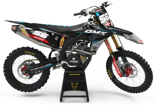 Kit déco motocross Suzuki - Instinct - Noir