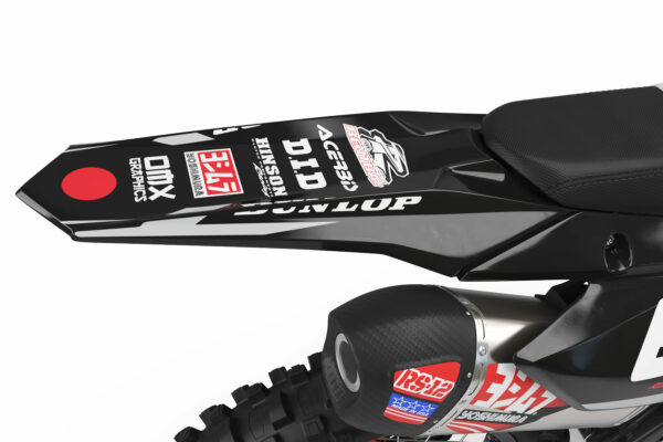 Kit déco motocross Suzuki - Japan - Gris 3