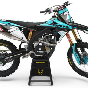 Kit déco motocross Suzuki - Katana - Bleu