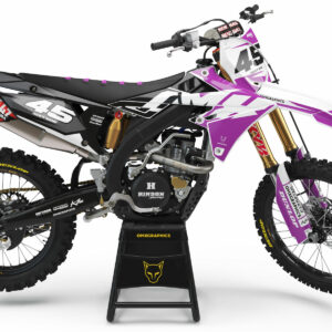 Kit déco motocross Suzuki - Local - Violet