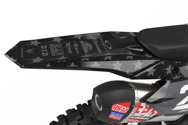 Kit déco motocross Suzuki - Nation - Noir 3