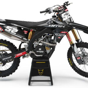 Kit déco motocross Suzuki - Ominous - Noir