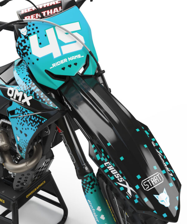 Kit déco motocross Suzuki - Pixel 2