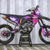 Kit déco motocross Suzuki - Pixel - Rose Promo