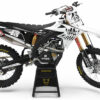 Kit déco motocross Suzuki - Race - Blanc