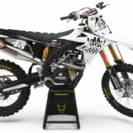 Kit déco motocross Suzuki - Race - Blanc