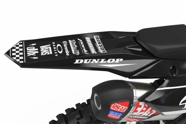 Kit déco motocross Suzuki - Race - Blanc 3